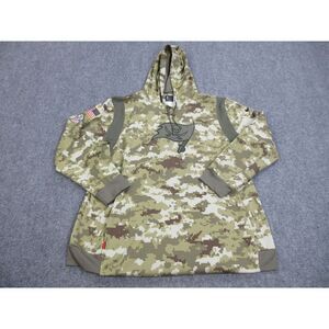 Tampa Bay Buccaneers Sweatshirt Mens 3XL Green Camo Salute To‎ Servce Nike